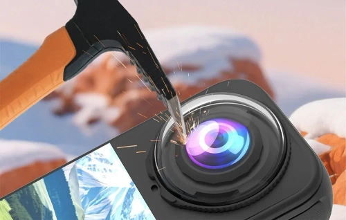 Osłona ochronna obiektywu Puluz dla dla Insta360 X4 Air (Szkło hartowane)