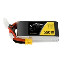Tattu battery 650mAh 11.1V 75C 3S1P