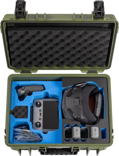 B&W Type 5000 Case for the DJI Avata 360 (green)