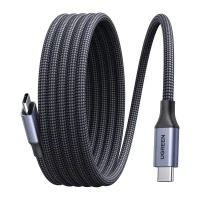 Кабель UGREEN L537 USB-C PD 240 Вт, 0,5 м (сірий)