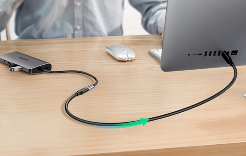 UGREEN USB-C 3.1 Gen2 Extension Cable, 4K, 100W, 1m US353 (black)