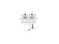 Pilotix Diversity Transmitter Adapter, 2-pack