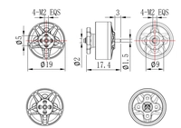 Pilotix 1405 4800KV Motor