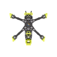 Rama FlyFishRC Volador II VD4 O4 Pro Deadcat FPV LR Freestyle T700 (zółta)
