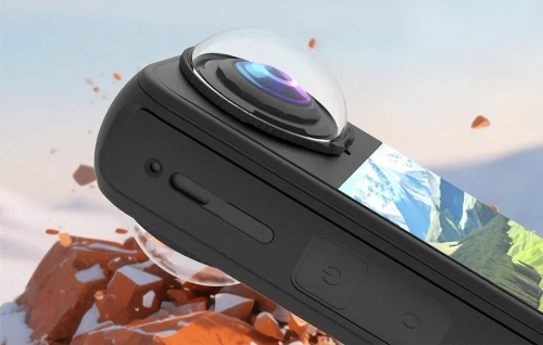 Puluz Protective Lens Cover for theInsta360X4 Air (Tempered Glass)