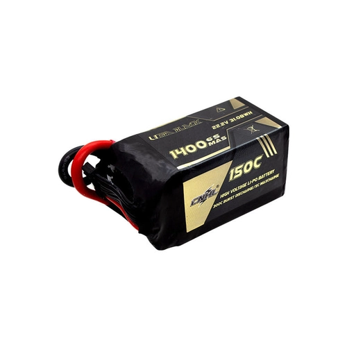 Akumulator CNHL 1400mAh 22.2V 6S 150C (Ultra Black) XT60