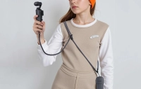 Wielofunkcyjny pasek na szyję Sunnylife GS022 do DJI Pocket 3 (różowy)