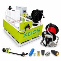DCS X1 MAXI — система AeroCleaning для очищення фасадів, призначена для моделейDJI, Matrice 350 RTK / 400