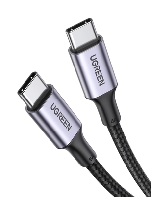 UGREEN US316 USB-C to USB-C cable, 100W, 2m (black)