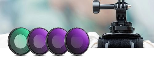 Zestaw 4 filtrów ND+CPL K&F Concept do kamery DJI Osmo Action 4 / 5 Pro