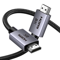 Кабель HDMI до HDMI Ugreen 8K 60 Гц, 48 Гбіт/с, 10 м (чорний)