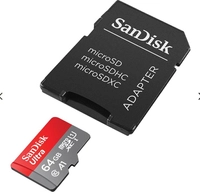 SanDisk Ultra microSDXC 64GB memory card