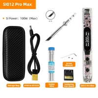 SEQURE SI012 Pro Max комплект Портативний паяльник для OLED-паяльників з наконечником SI-K