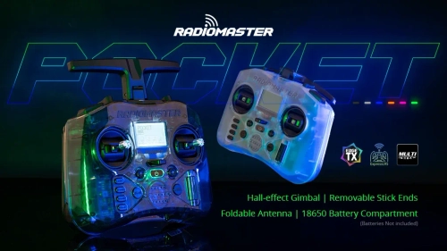 Aparatura RadioMaster Pocket CC2500 Transparent