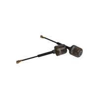 5.8GHz LHCP RHCP UFL Antenna (Set of 2) - Choose Polarization (LHCP; Length: 50mm)