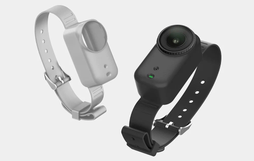 Silikonowa opaska Puluz dla DJI Osmo Nano (Czarna)
