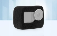 Puluz DJI Osmo Action 3/4/5 Pro Windshield (Black)