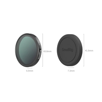 Black Mist 1/4 filter for DJI Osmo Action 6 SmallRig 6086