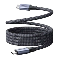 Кабель UGREEN L537 USB-C PD 240 Вт, 0,5 м (сірий)