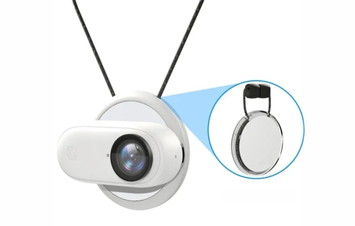 Магнітний кріплення PuluzInsta360GO 3/GO 3S (біле)