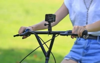 Алюмінієвий велосипедний кріплення Puluz для екшн-камер з поворотом на 360 градусів
