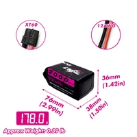 CNHL 2000mAh 11.1V 3S 100C (Black) XT60 Battery