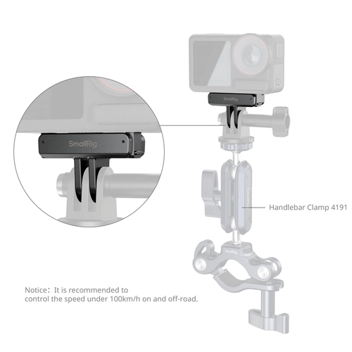 Quick release attachment DJI Osmo 360 / Action 3 / 4 / 5 Pro