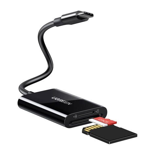 USB-C Card Reader 2-in-1 Ugreen CM265 (Black)