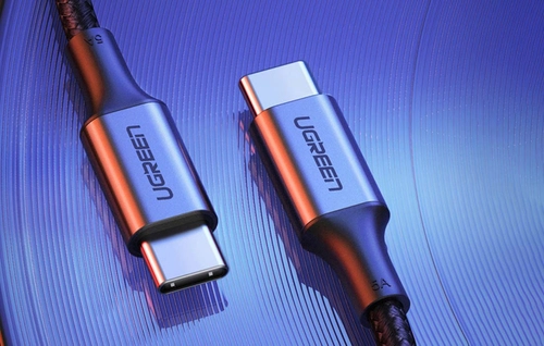 Kabel USB-C do USB-C UGREEN US316, 100W, 2m (czarny)