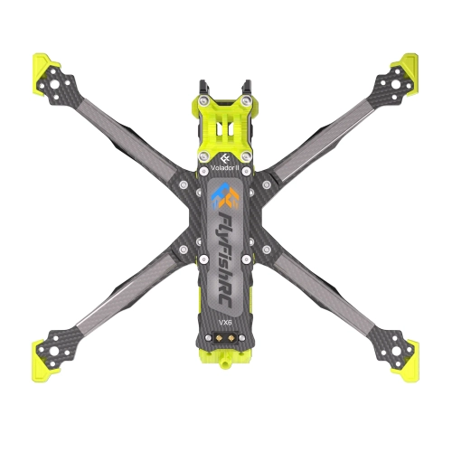 FlyFishRC Volador II VX6 O3 Deadcat FPV T700 (жовтий)