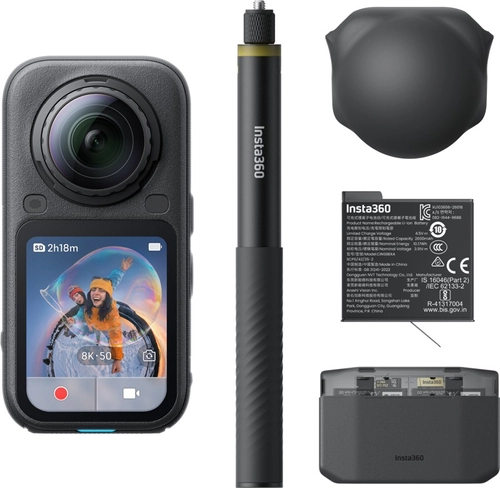 Камера Insta360 X6 Essentials Bundle (Midnight Black)