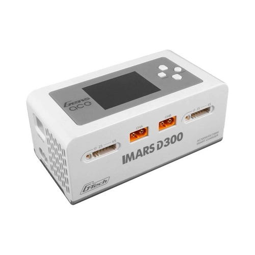 Gens Ace IMARS D300 GRAM-Tech Channel AC/DC 300W/700W RC Charger White