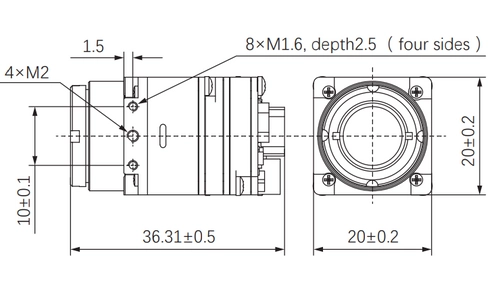 Kamera termowizyjna FPV Pilotix T384 4 mm v1.1