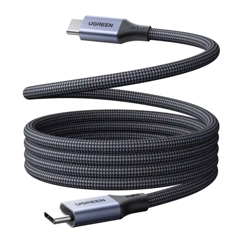 Кабель UGREEN L537 USB-C PD 240 Вт, 1 м (сірий)
