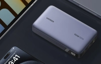 Powerbank 20000mAh Ugreen PB720, USB + 2x USB-C, 100W PD (szary)