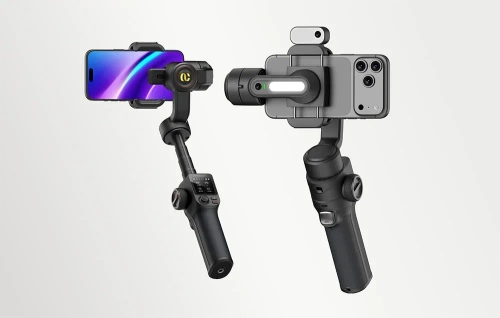 AOCHUAN S3 Gimbal with Additional Screen (Black)