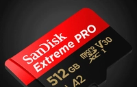 Karta pamięci SANDISK EXTREME PRO microSDXC 512GB 200/140 MB/s UHS-I U3