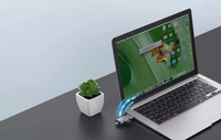 Кардрідер SD + microSD USB + USB-C UGREEN CM304 (чорний)