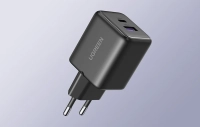 Ugreen X516 USB + USB-C, GaN, 30W network charger (black)