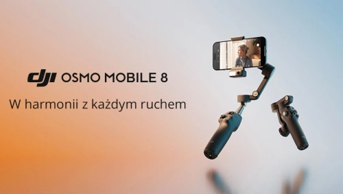 Gimbal DJI Osmo Mobile 8 Standard - OUTLET (aktywowany: 16.08.26)