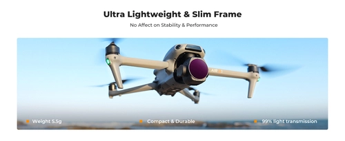 Zestaw 4 filtrów ND/PL K&F Concept do drona DJI Air 3S