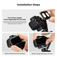 Filtr UV marki K&F Concept do kamery DJI Osmo Pocket 4P