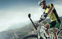 Puluz Handlebar Mount for Bicycles and Motorcycles, Compatible with Action Cameras and Monopods