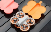 Захисний чохол Butterfly Sunnylife NE-SN908 для DJI NEO з карабіном (помаранчевий)