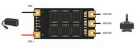Одноканальний регулятор ESC Pilotix 32-бітний AM32 120 А 6-8S