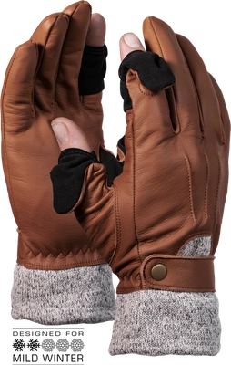 Rękawice fotograficzne Vallerret Urbex Glove Brown XS