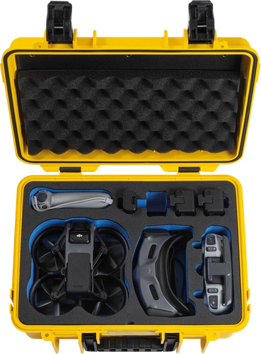 B&W Case Type 4000 for DJI Avata - Yellow