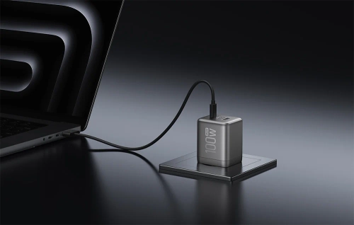 Мережевий зарядний пристрій EcoFlow RAPID Pro 100 Вт, 2xUSB-C, 1xUSB-A, GaN