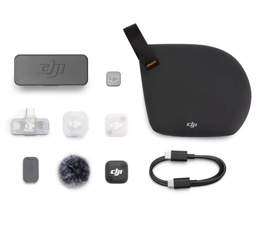 DJI Mic Mini 2 (1 TX + 1 Mobile RX + Charging Case) - wireless microphone system