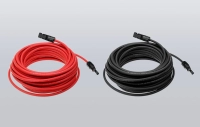 Set of 2x APV MC4 2m photovoltaic panel extension cable